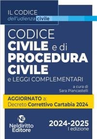 Codice civile e di procedura civile aggiornato al Decreto Correttivo …