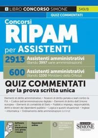 Concorsi RIPAM per assistenti amministrativi. 2913 varie amministrazioni. 600 Ministero … | Immagine principale