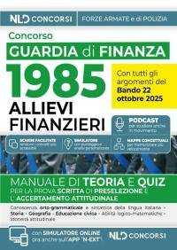 Concorso 1985 allievi finanzieri Guardia di Finanza 2025. Manuale di … | Immagine principale