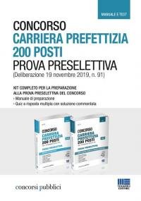 Concorso carriera prefettizia 200 posti. Prova preselettiva. Kit completo per …