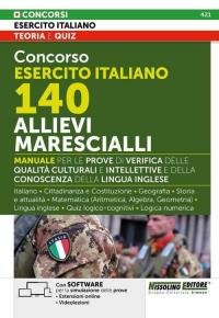 Concorso Esercito Italiano 140 Allievi Marescialli. Manuale per le prove …