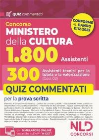 Concorso Ministero della Cultura 1800 posti. 300 assistenti tecnici per … | Immagine principale