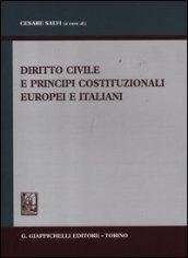 Diritto civile e principi costituzionali europei e italiani | Immagine principale
