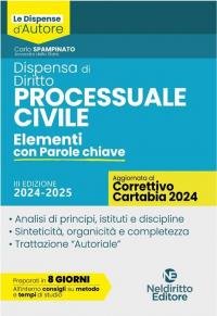 Dispensa di Procedura Civile. Aggiornata al Decreto Correttivo Cartabia D.Lgs. …