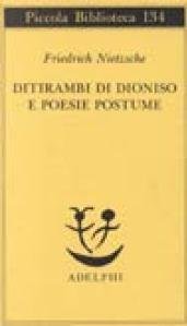 Ditirambi di Dioniso e Poesie postume