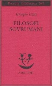 Filosofi sovrumani