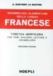 Grammatica elementare della lingua francese