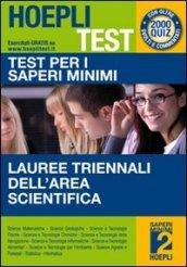 Hoepli test. Test per i saperi minimi. Per le lauree …