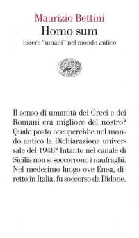 Homo sum. Essere «umani» nel mondo antico