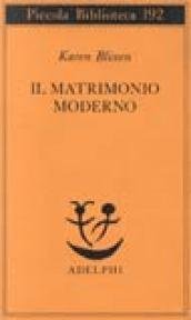 Il matrimonio moderno