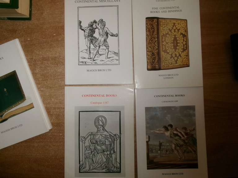 (10 Catalogue-Cataloghi) MAGGS BROS London
