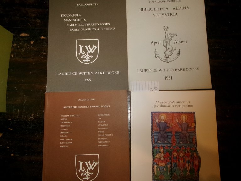 17 cataloghi/catalogues di LAURENCE WITTEN Southport U.S.A