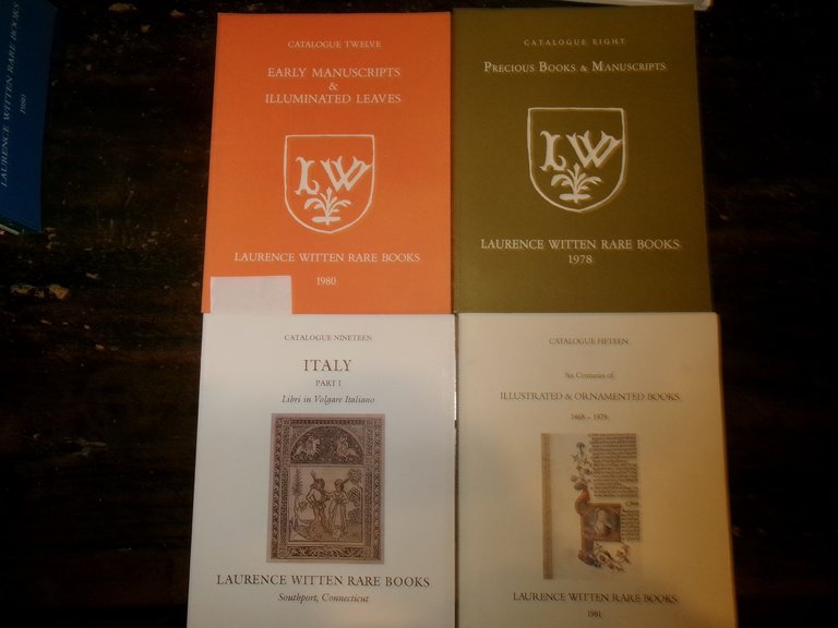 17 cataloghi/catalogues di LAURENCE WITTEN Southport U.S.A