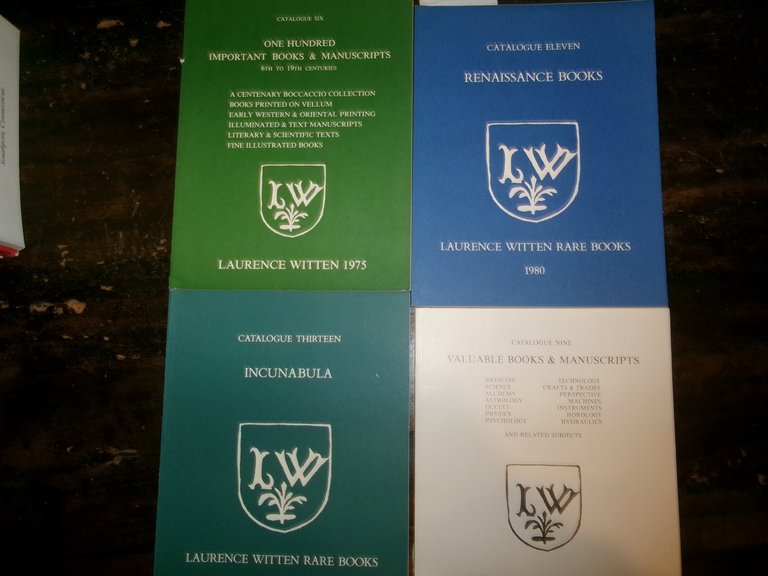 17 cataloghi/catalogues di LAURENCE WITTEN Southport U.S.A