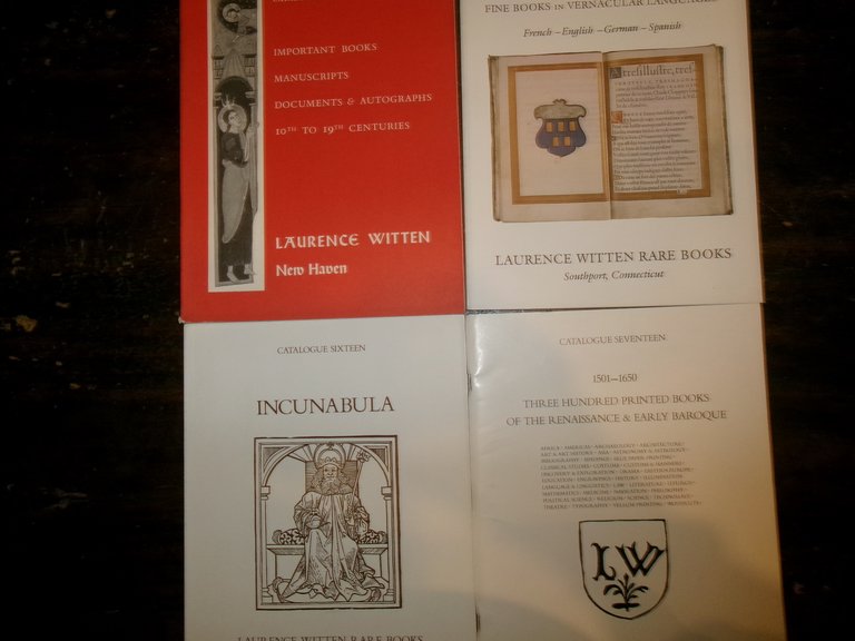 17 cataloghi/catalogues di LAURENCE WITTEN Southport U.S.A