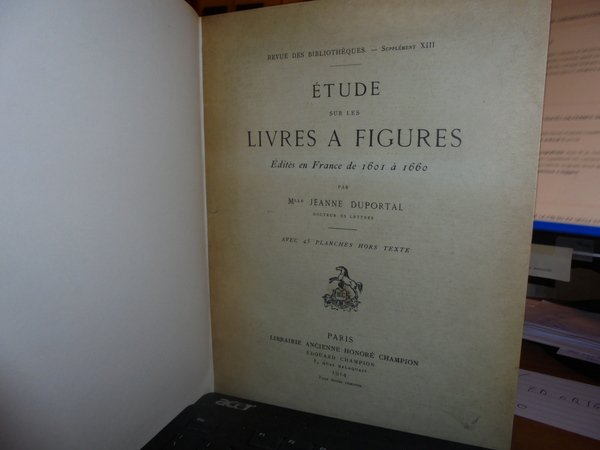 2 volumi. ETUDE SUR LES LIVRES À FIGURES ÉDITÉS EN …