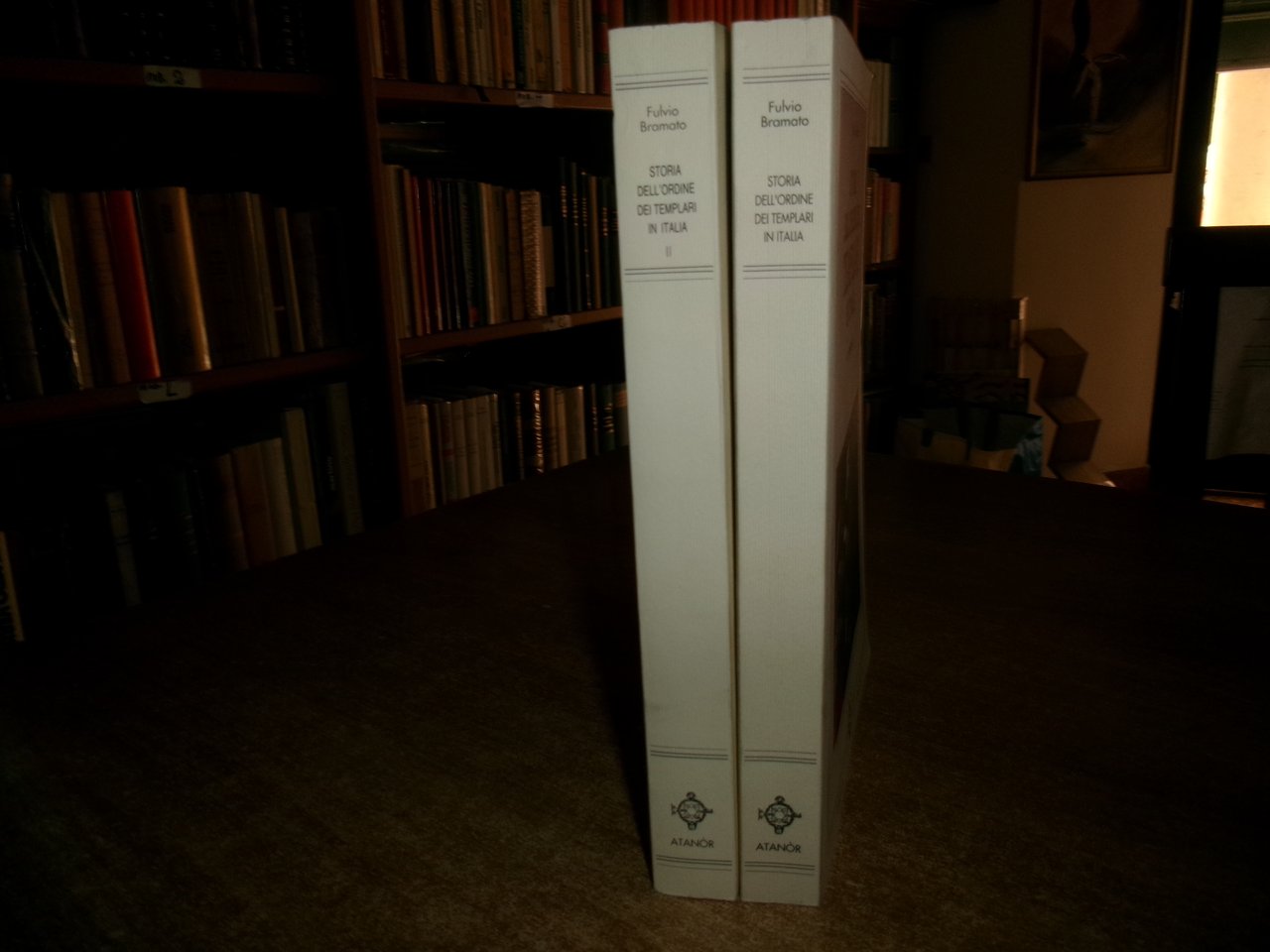 2 volumi. Storia dell' Ordine dei Templari in Italia. FULVIO …
