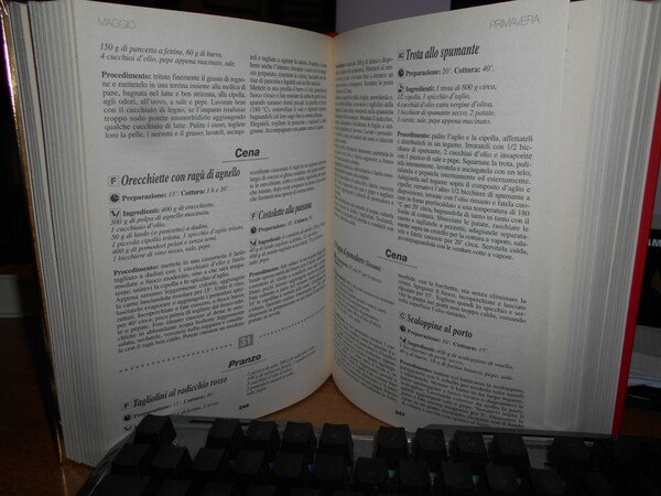 365 Giorni a Tavola. Due menu al giorno sempre diversi …