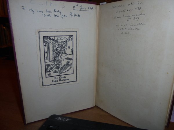 5 volumi. BIBLIOTHECA CHEMICO-MATHEMATICA: Catalogue of Works in many tongues …