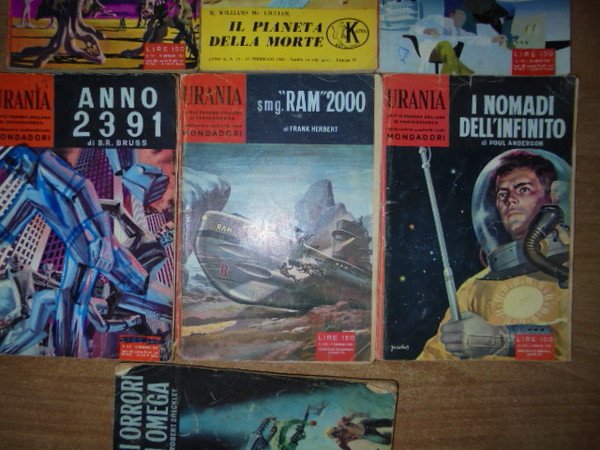 7 volumi di fantascienza. Il pianeta della morte; smg. "Ram" …