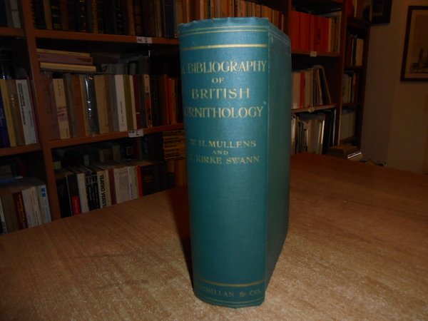 A Bibliography of BRITISH ORNITHOLOGY from the earliest times to …