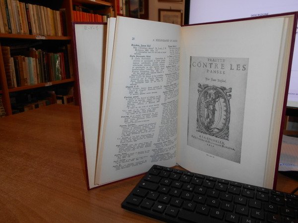 A Bibliography of Dancing. A list of books and articles …