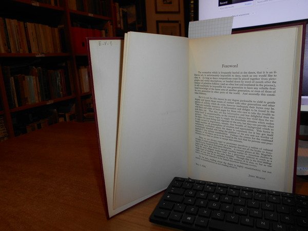 A Bibliography of Dancing. A list of books and articles …