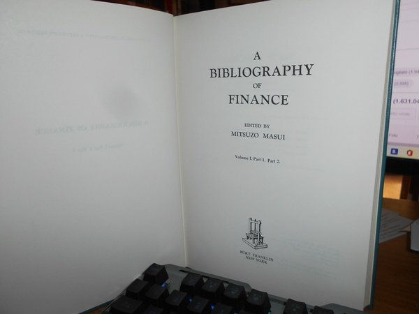 A Bibliography of Finance