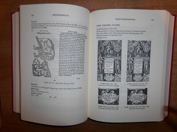 A Bibliography of FRENCH EMBLEM BOOKS