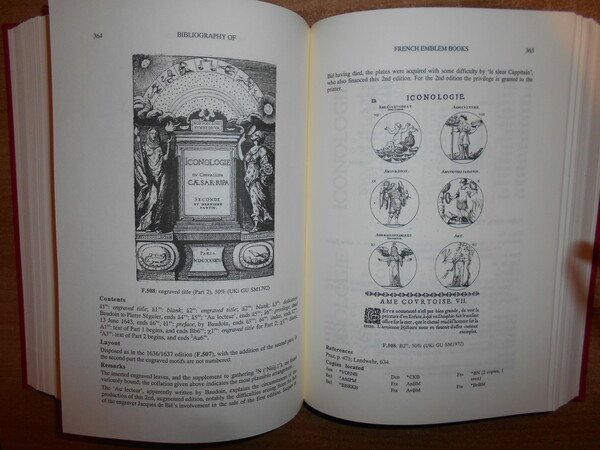 A Bibliography of FRENCH EMBLEM BOOKS
