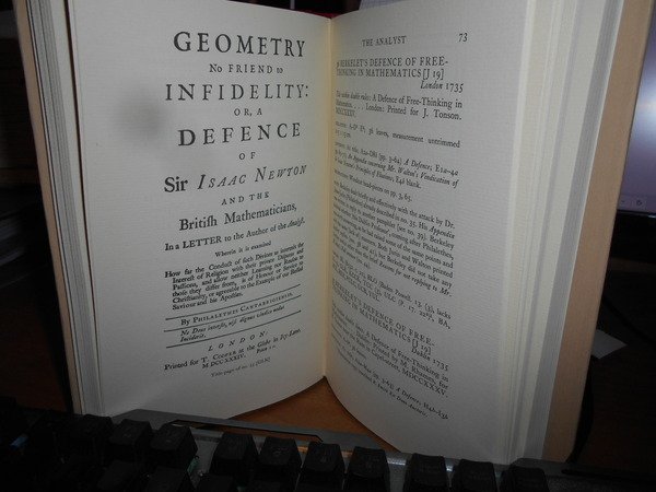 A Bibliography of GEORGE BERKLEY. Bishop of Cloyne. His Works …