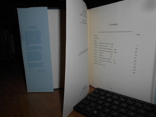 A Bibliography of Joseph Priestley 1733 - 1804