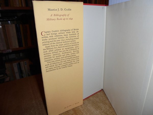 A Bibliography of MILITARY BOOKS up to 1642