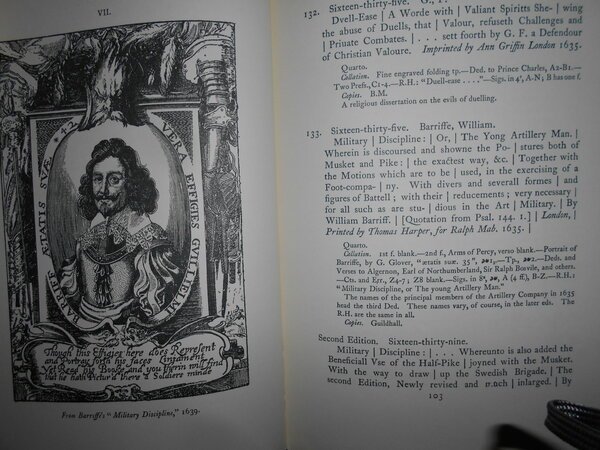 A Bibliography of MILITARY BOOKS up to 1642