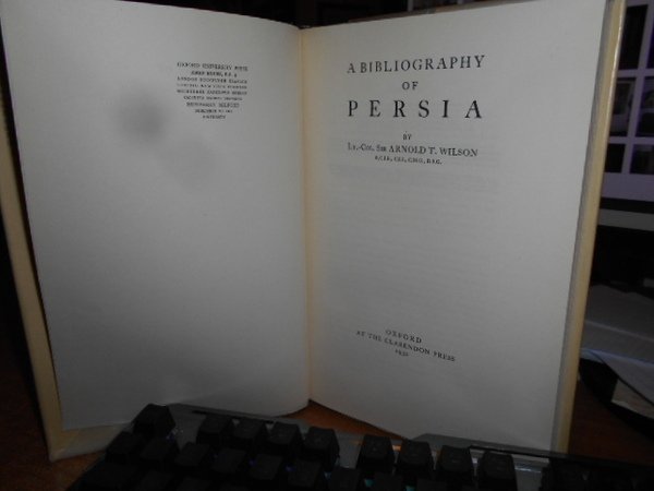 A Bibliography of PERSIA