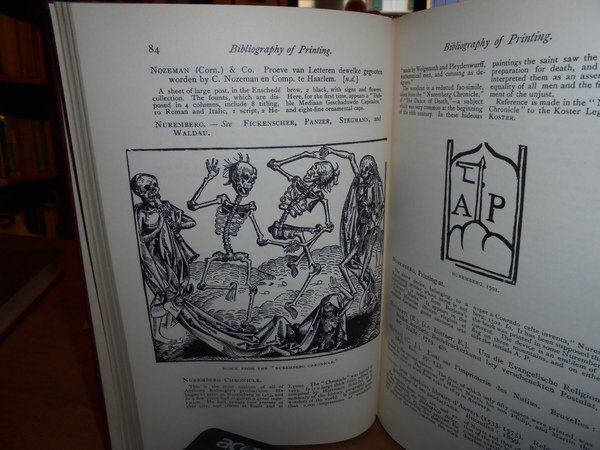 A BIBLIOGRAPHY of PRINTING with Notes & Illustrations