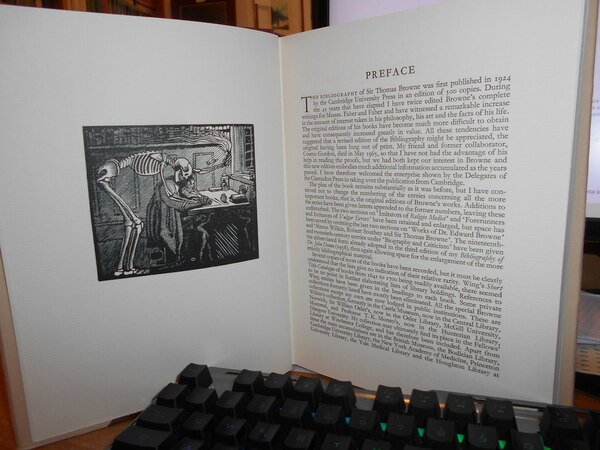 A Bibliography of Sir THOMAS BROWNE