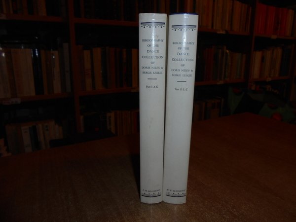 A BIBLIOGRAPHY of the DANCE COLLECTION