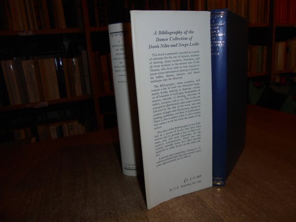 A BIBLIOGRAPHY of the DANCE COLLECTION