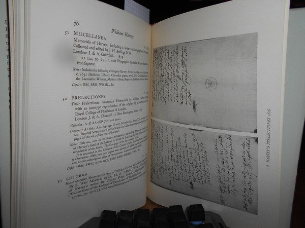 A Bibliography of the Writings of Dr William Harvey, 1573-1657