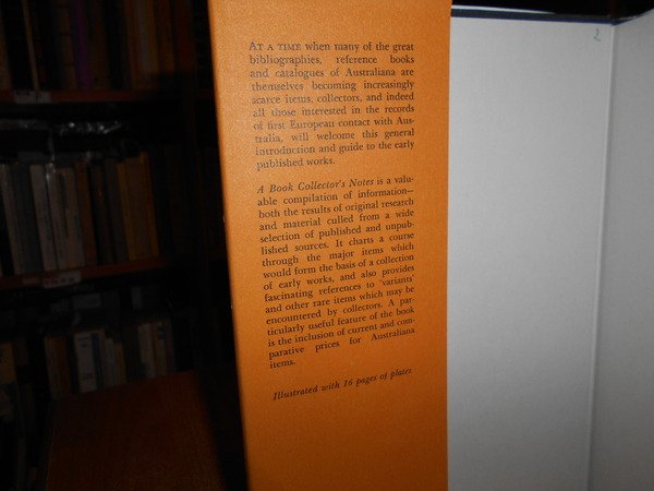 A Book Collector's Notes on items relating to the Discovery …