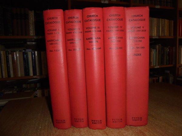 A Catalogue of BOOKS relating to The Discovery and early …