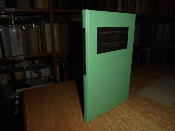 A CATALOGUE OF EARLY GLOBES