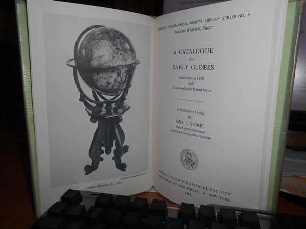 A CATALOGUE OF EARLY GLOBES