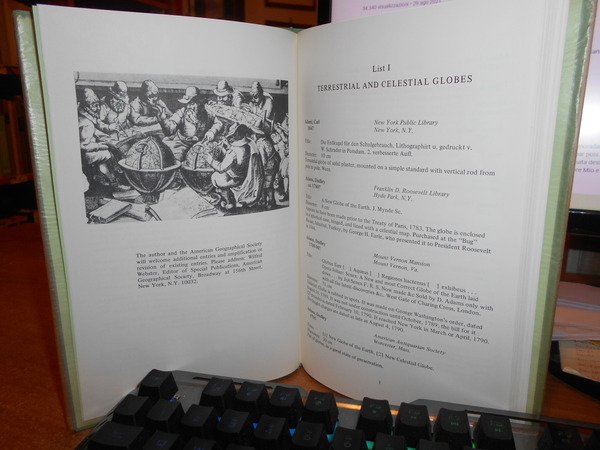 A CATALOGUE OF EARLY GLOBES