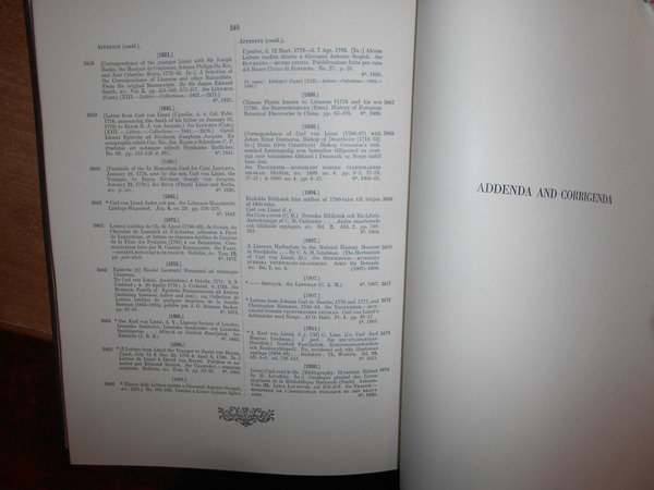 A CATALOGUE OF THE WORKS OF LINNÆUS (and Publications more …