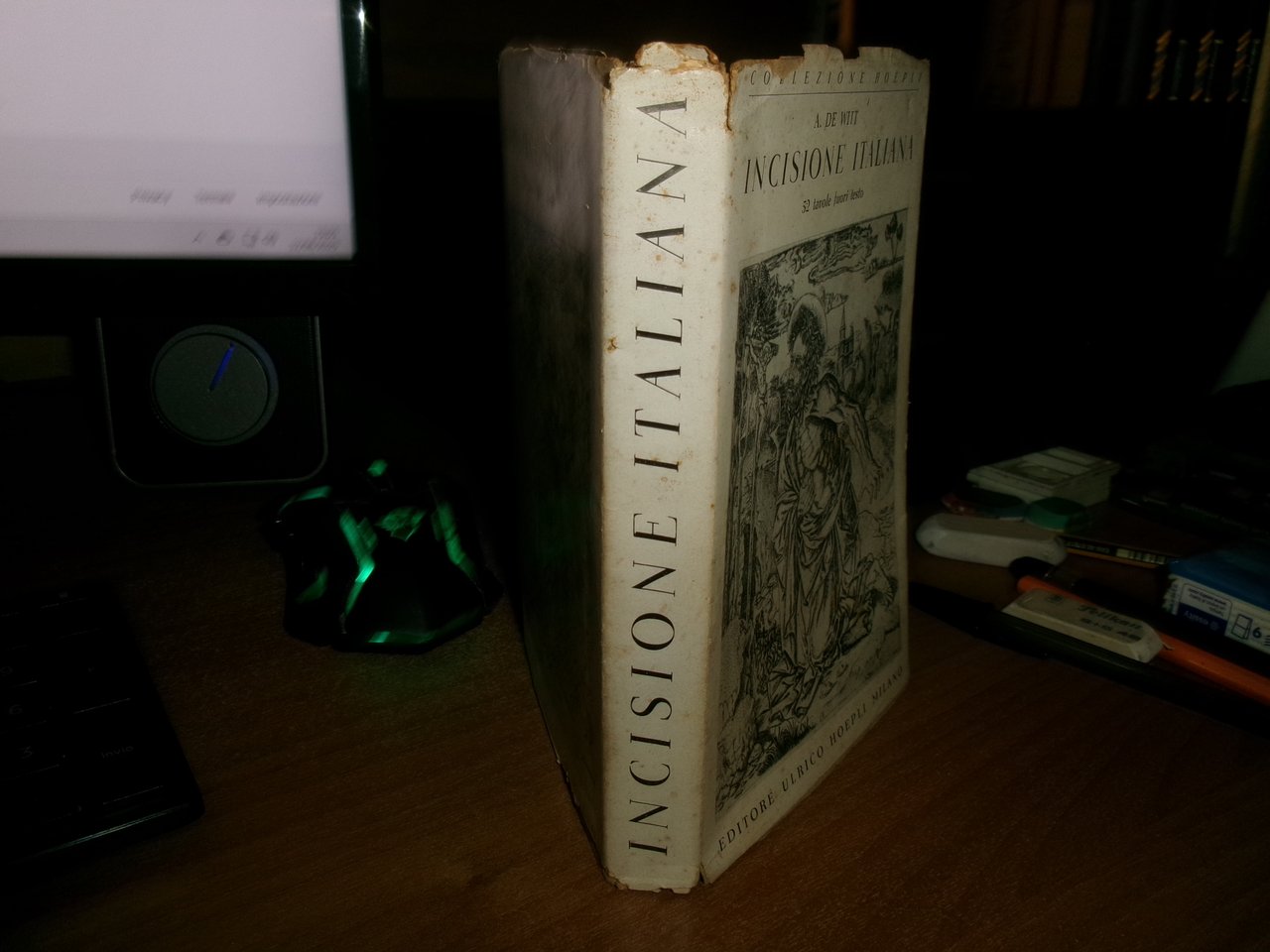 A. DE WITT. INCISIONE ITALIANA prima edizione Hoepli, 1941