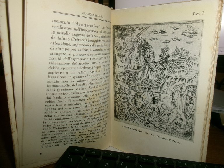 A. DE WITT. INCISIONE ITALIANA prima edizione Hoepli, 1941