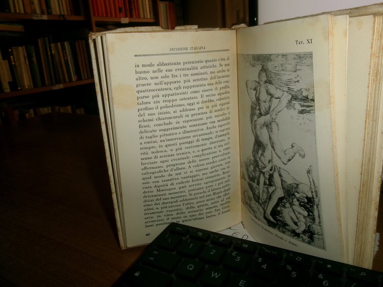 A. DE WITT. INCISIONE ITALIANA prima edizione Hoepli, 1941