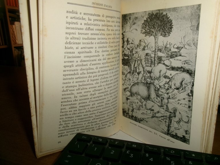A. DE WITT. INCISIONE ITALIANA prima edizione Hoepli, 1941
